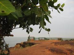 Kannur cliff in Kerala