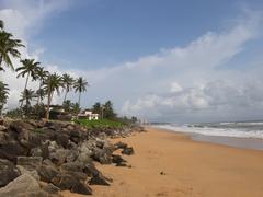 a view of Payyambalam beach in Kannur, Kerala