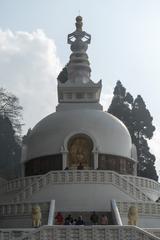 Peace Pagoda in Darjeeling