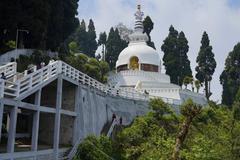 Japanese Peace Pagoda in Darjeeling