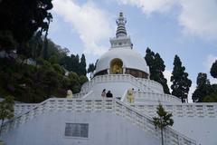 Japanese Peace Pagoda in Darjeeling, West Bengal