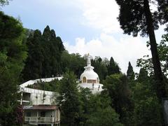 Darjeeling Peace Pagoda in Japan