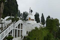 Peace Pagoda in Darjeeling