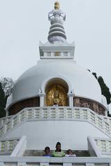 Peace Pagoda in Darjeeling, India