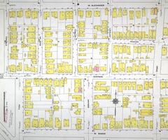 Sanborn Fire Map of Atlanta 1911