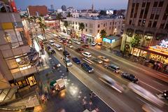 Hollywood Boulevard view from Kodak Theatre