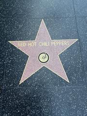 Red Hot Chili Peppers' Star on the Hollywood Walk of Fame