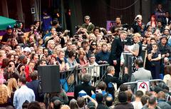 Scarlett Johansson at Hollywood Walk of Fame ceremony