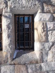 Elizabeth Lookout ground floor with barred window