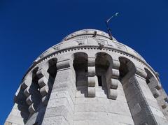 Elizabeth Lookout Tower on János Hill in Budapest, Hungary