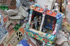 Magic Gardens mosaic art installation