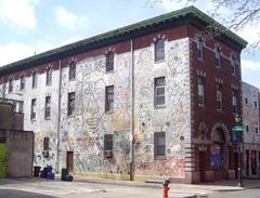 Isaiah Zagar mural at 101g South Street in Philadelphia