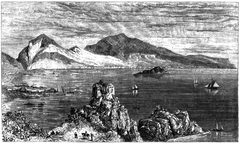 View of Capri from Once a Week volume 9