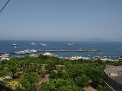 Capri coastline in Naples, Italy