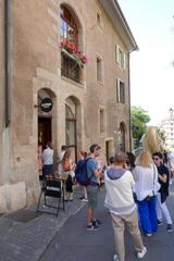 People in line at Gelato Mania during Fête de la Musique 2023 in Geneva