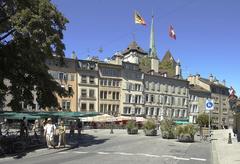 Place du Bourg de Four in Geneva