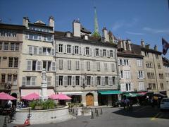 Historic center of Geneva, Place du Bourg-de-Four