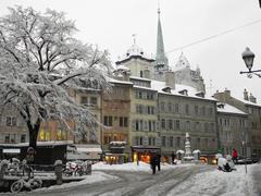 Place du Bourg-de-Four square in Geneva