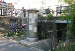 Public toilets at Place du Bourg-de-Four in Geneva