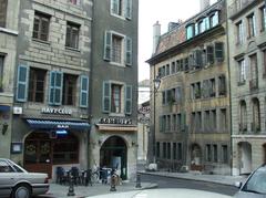 Place du Bourg-de-Four in Geneva, Switzerland