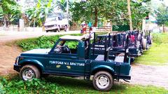 Jeep Stand at Pobitora Wildlife Sanctuary
