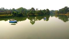 Boat Riding at Pobitora Wildlife Sanctuary