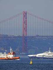 25th of April Bridge in Lisbon, Portugal