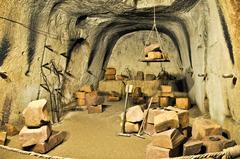 ancient underground quarry in Naples