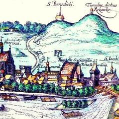 Kazimierz city depiction from 1618