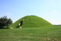 Krakus Mound in Kraków, Poland