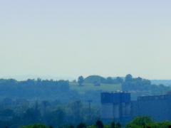 View of Krakus Mound from Wanda Mound, Kraków