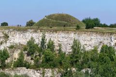 Krak Mound over Liban quarry in Kraków