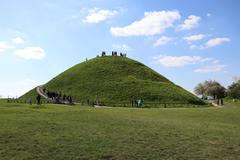 Kraków Krak Mound scenic view