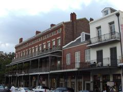 Decatur Street in French Quarter, New Orleans