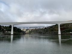 Vila Nova de Gaia cityscape in Porto, Portugal