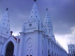 Backside view of Poondi Madha Basilica