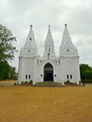 Poondi Basilica view