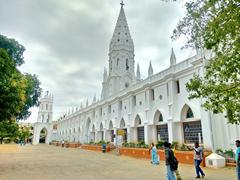 Side view of Poondi Church