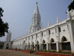 Poondi Madha Basilica front view