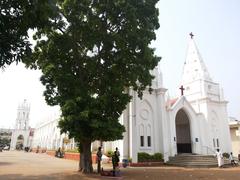 Poondi Madha Basilica front view