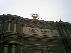 Porta Mariae in Naga City during Peñafrancia Traslacion Procession 2014