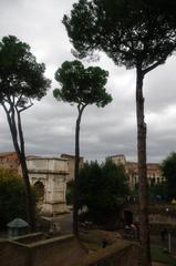 Arch of Titus on Via Sacra in Rome