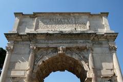 Arch of Titus in the Roman Forum