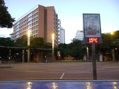 Savassi Square in Belo Horizonte, Minas Gerais, Brazil