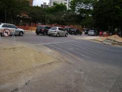 Reforms at Savassi Square in Belo Horizonte, Brazil