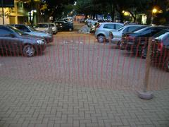 Praça da Savassi cobblestone square in Belo Horizonte