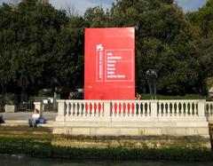 Entrance to the Giardini in Venice