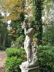 Statue of Vertumnus at Giardini della Biennale in Venice