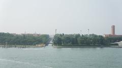 Views of Venice from a Departing Cruise Ship