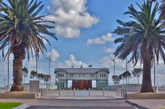 Princes Pier entrance in Port Melbourne, Victoria